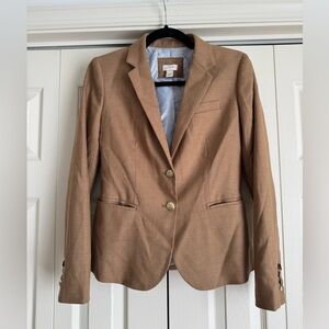 J.Crew Schoolboy Blazer in a Camel Color